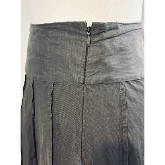 Emanuel Ungaro Women's Size 16 Grey Mid-length Flared Skirt Career Closet Staple - Picture 8 of 12